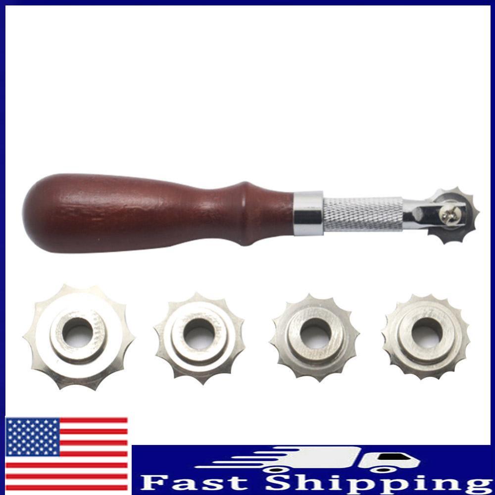 Alloy Spacing Roulette Sewing Tool Stitching Wheel Professional for Leather Work