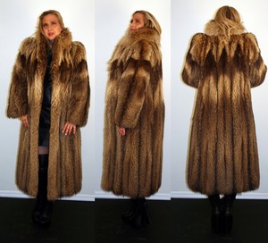 fur coat size 6