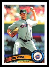 2011 Topps  Jon Niese #147 New York Mets Baseball Card