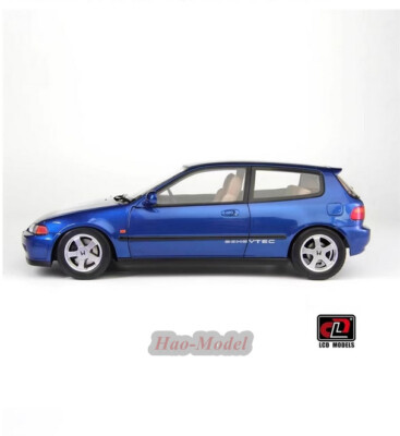 LCD 1:18 Honda Civic Mk5 EG6 5th generation Alloy Diecast Car Model Display Gift