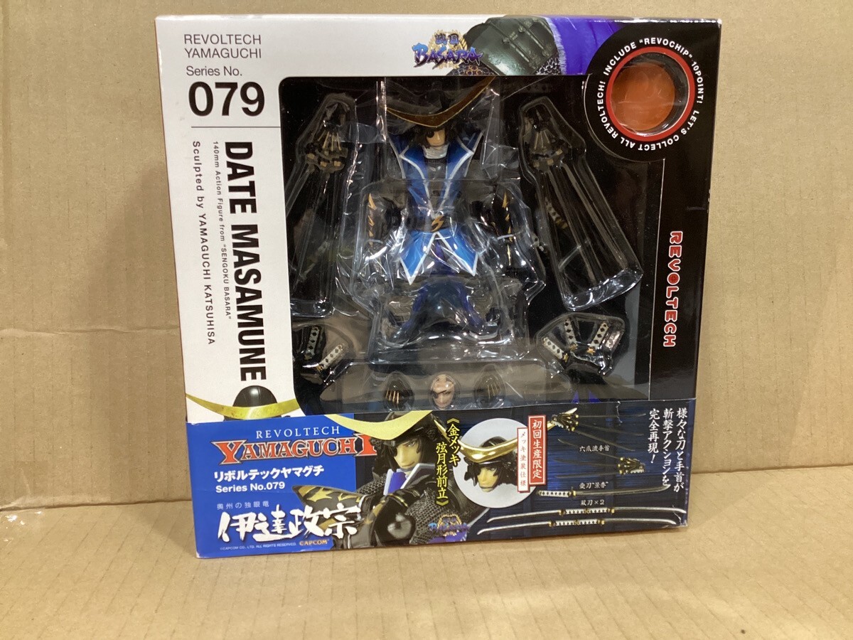 KAIYODO Sengoku Basara Date Masamune Revoltech Yamaguchi 079 First