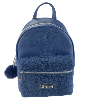 Lilo & Stitch Mini Rucksack Plush Front Disney Offiziell Lizenziert Backpack