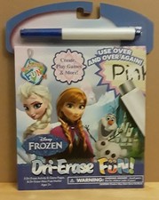 Disney Frozen Dri-Erase Fun Create Play Games  More NEW 