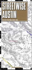 Map of Austin, Texas, City Center Laminated Street Map by Streetwise