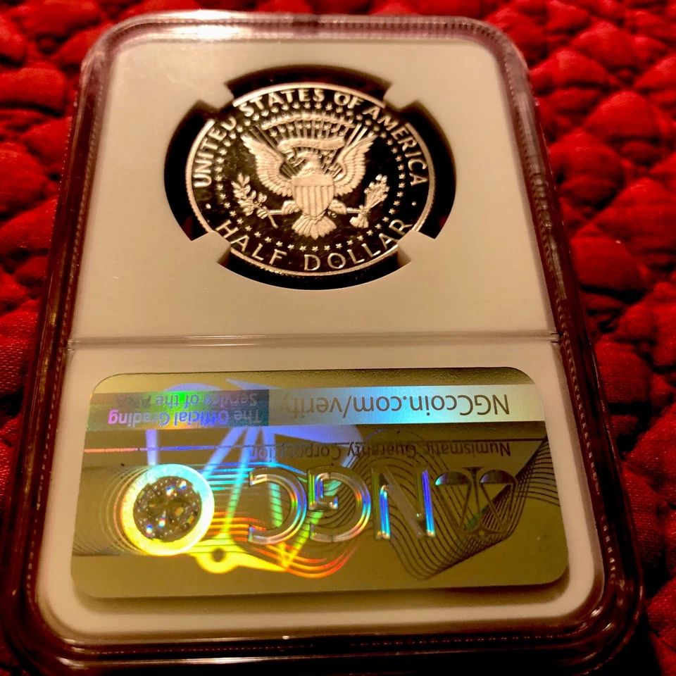 2019s KENNEDY HALF DOLLAR NGC PR70. Ultra Cameo. - Image 2 of 2