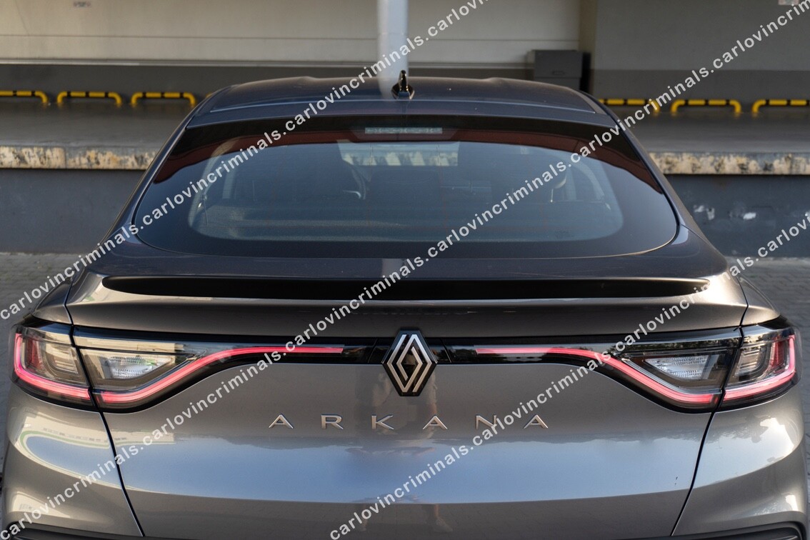 Alerón Trasero Para Renault Arkana 2021-2025 - Spoiler De Maletero En PVC, Negro Brillante O Fibra De Carbono