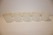 Tupperware 5 Portions-Formen D19 für Reis Dessert Vorspeisen Eis Butter Pudding