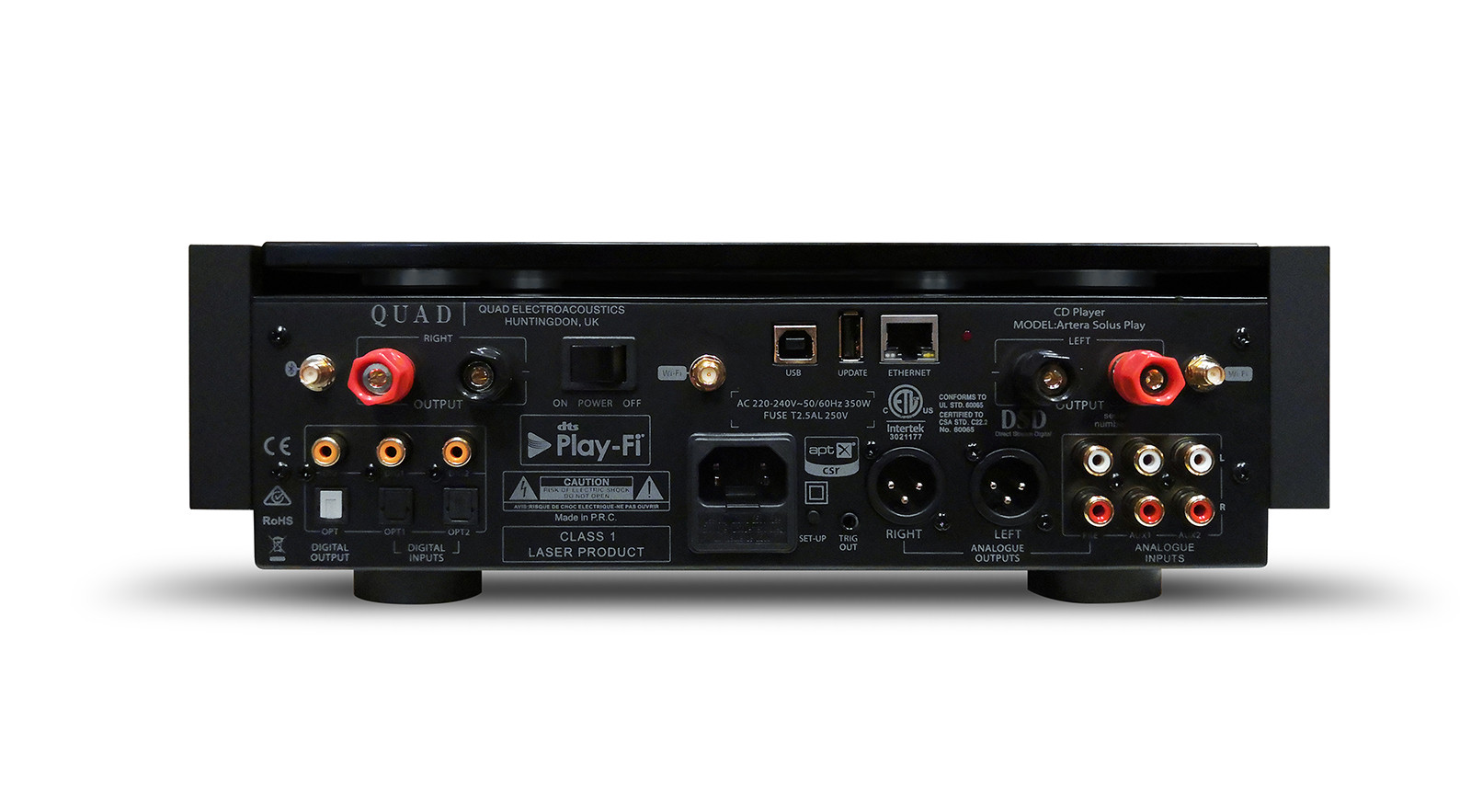 Thumbnail - Quad Artera Solus Play (black Finish 230vac) Demonstration Unit