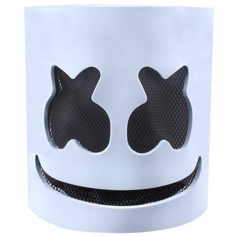 Marshmallow Head Roblox Marshmello Hat DJ-MarshMello Maske