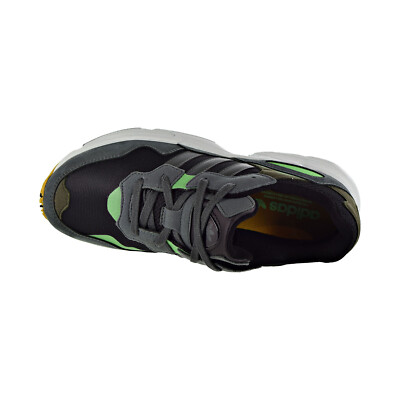 Adidas Yung-96 Men's Shoes Core Black-Legend Ivy-Raw Ochre F35018