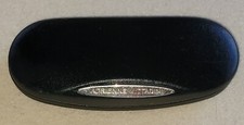 Adrienne Vittadini Black Case Eyeglass Sunglasses Hard Shell Clam Protection