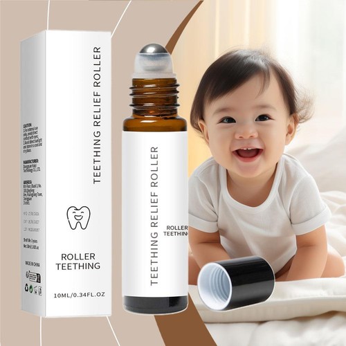 Natural PainRelief Roller Natural Teething Relief Roller Essence for Babi 🥇