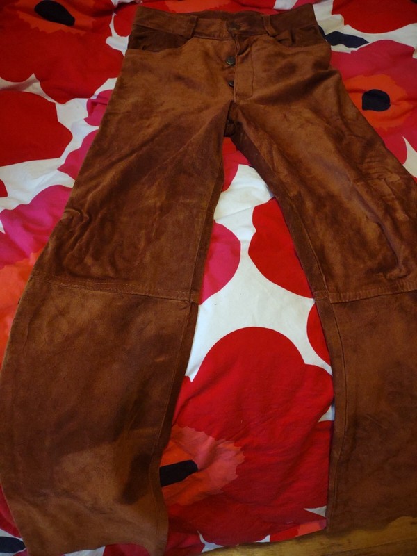 Vintage Italian Leather Pants