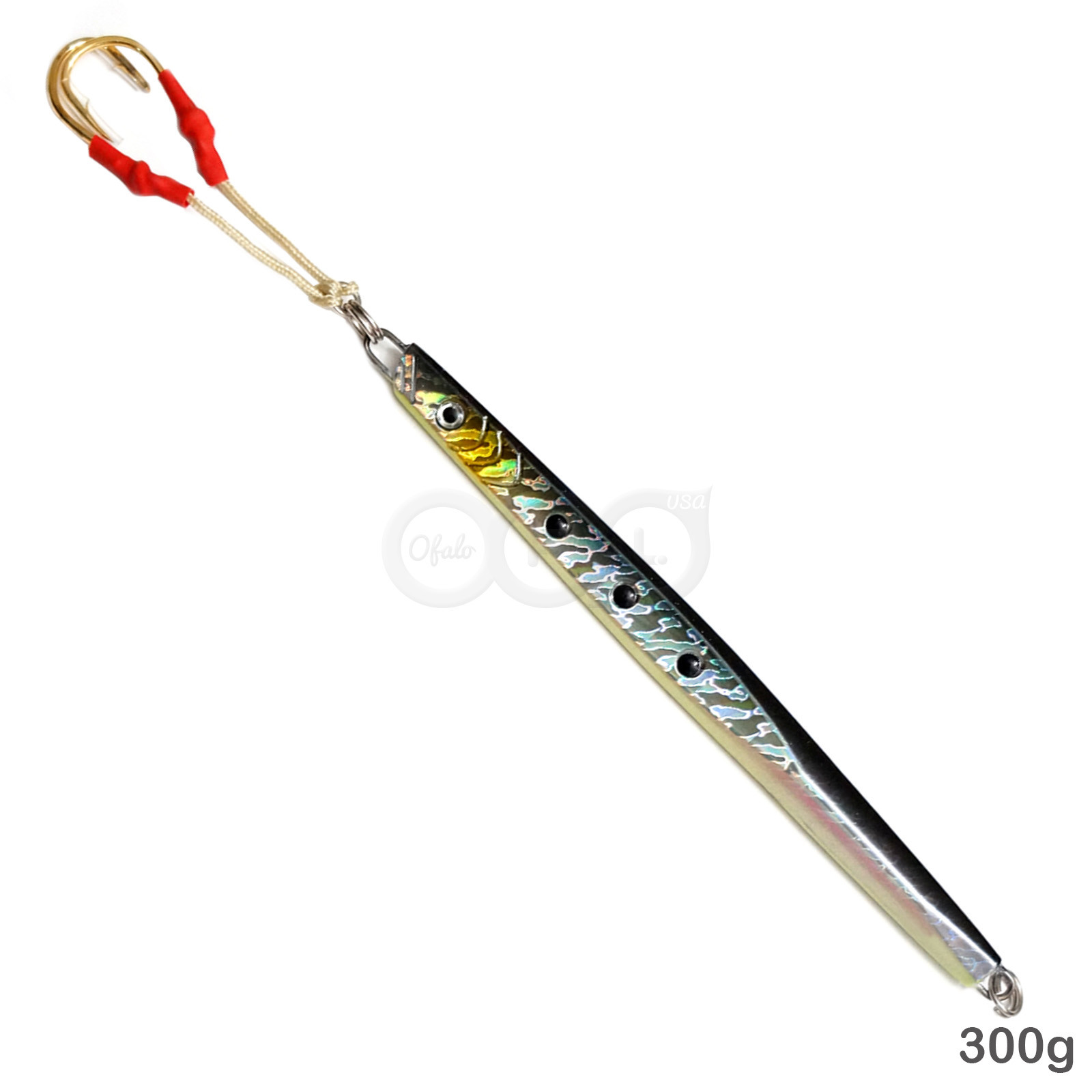 20pcs Fishing 300g Speed Vertical Jig 10.5oz Big Game Trolling Random Color lure - Image 4