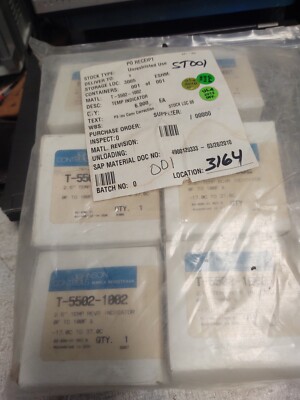 6 PIECES -JOHNSON CONTROLS T-5502-1002
