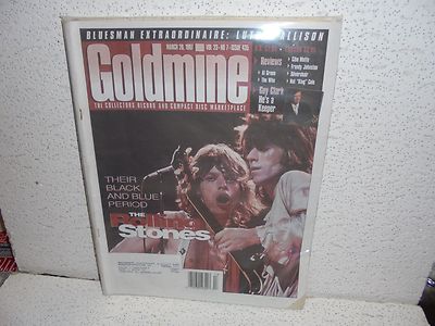 Goldmine Magazine March 28 1997 Rolling Stones Mick Jagger Keith Richards