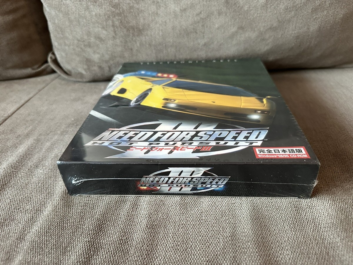 Need For Speed III: Hot Pursuit - Japanese Big Box Edition PC NEW