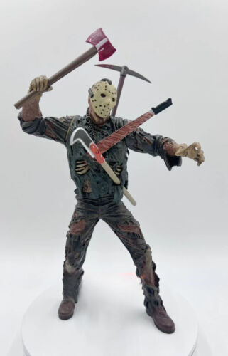 Figurine articulée NECA Friday The 13th Jason Voorhees 7 pouces Cult Classics boîte à jouets cadeau - Photo 1/8