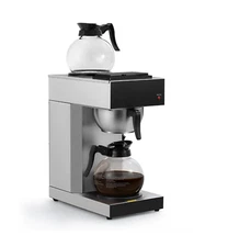 SYBO 12-Cup Commercial Drip Coffee Maker with 2 Glass Carafes and Warmers