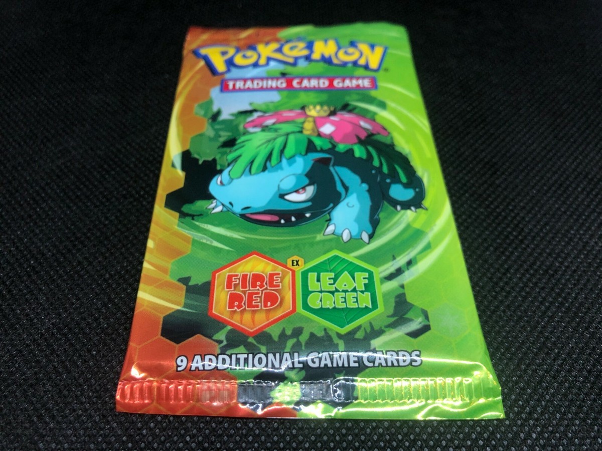 Pokemon English 2004 EX FireRed & LeafGreen Booster Pack Venusaur