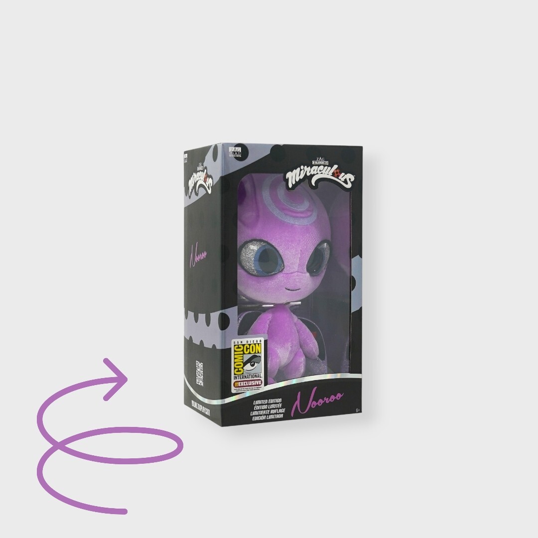 ZAG Heroez Miraculous Nooroo Exclusive SDCC 2023 Collectible