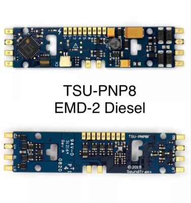 SoundTraxx Tsunami2 TSU-PNP8 Digital Sound Decoder EMD-2 Diesel 885824 FREE SHIP