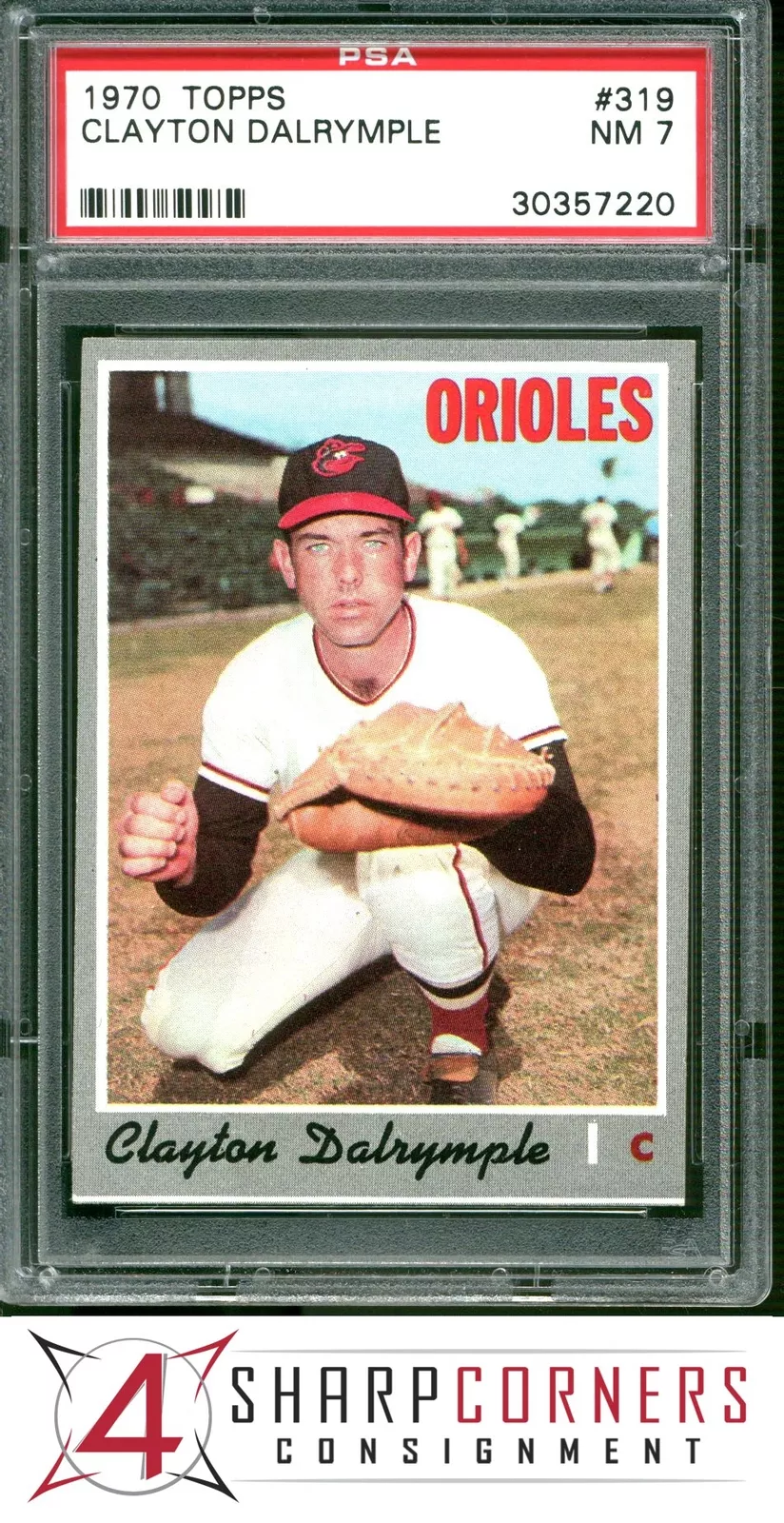 Clayton Dalrymple trading card