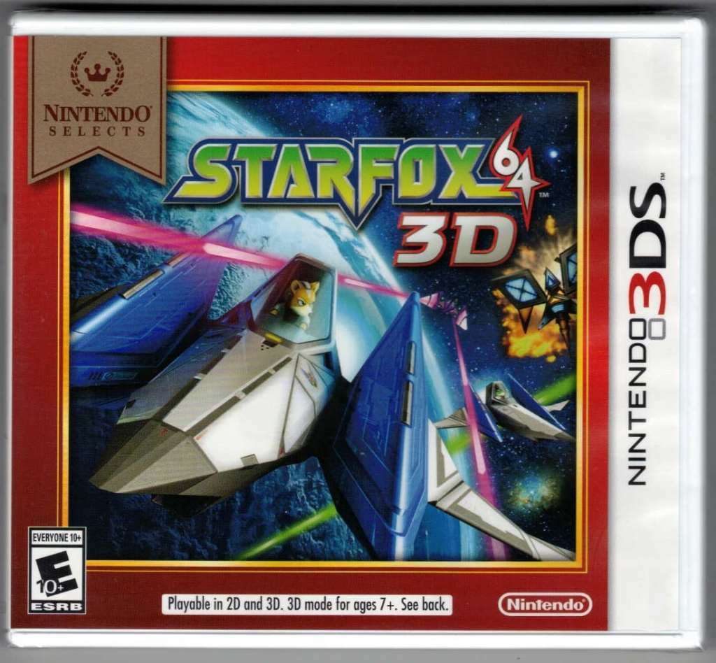 Star Fox 64 3D complete in box Nintendo 3DS starfox 45496745226