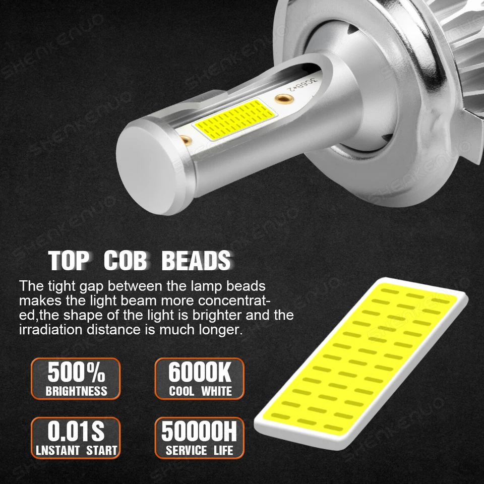 6000K Bombillas LED blancas para Isuzu NP-R NQ-R NPR NQR 2008-2013 Foto 3 de 4