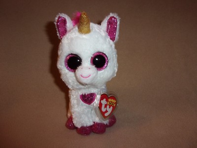 TY MWMT CHERIE THE UNICORN BEANIE - 6'' BEANIE BOOS- WALGREEN'S- ADORABLE!
