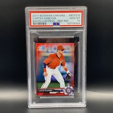 2017 Bowman Chrome Mini Baseball Cards 30