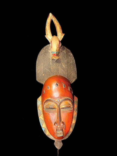 Afrikanische Maske Antiquitäten Zeremonienmaske „Guro“ Die Guro-Völker...