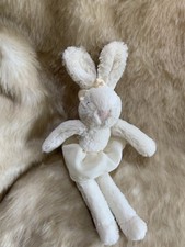 Jellycat Tutu Lulu Cream Bunny Soft Toy Retired In Very Nice Condition