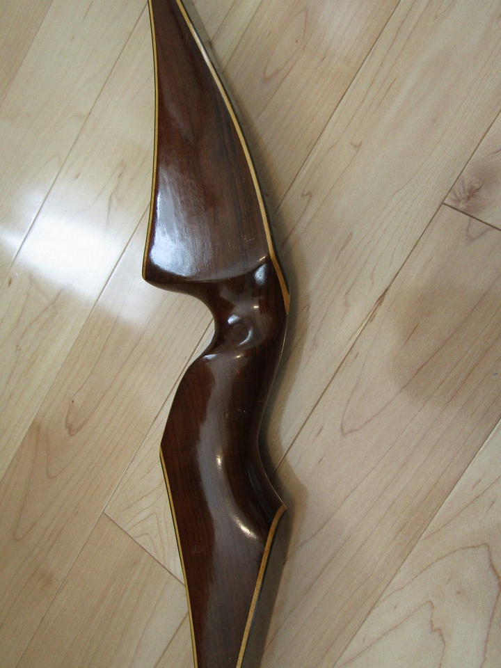 Vintage 1960's American Archery Shark Recurve Bow RH62" 43 Sharp Bow