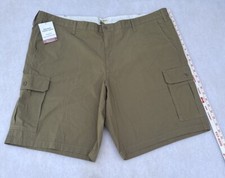 Dockers Big Tall Cargo Shorts Men's Size 48 Khaki/Tan Stretch 6 Pocket NEW