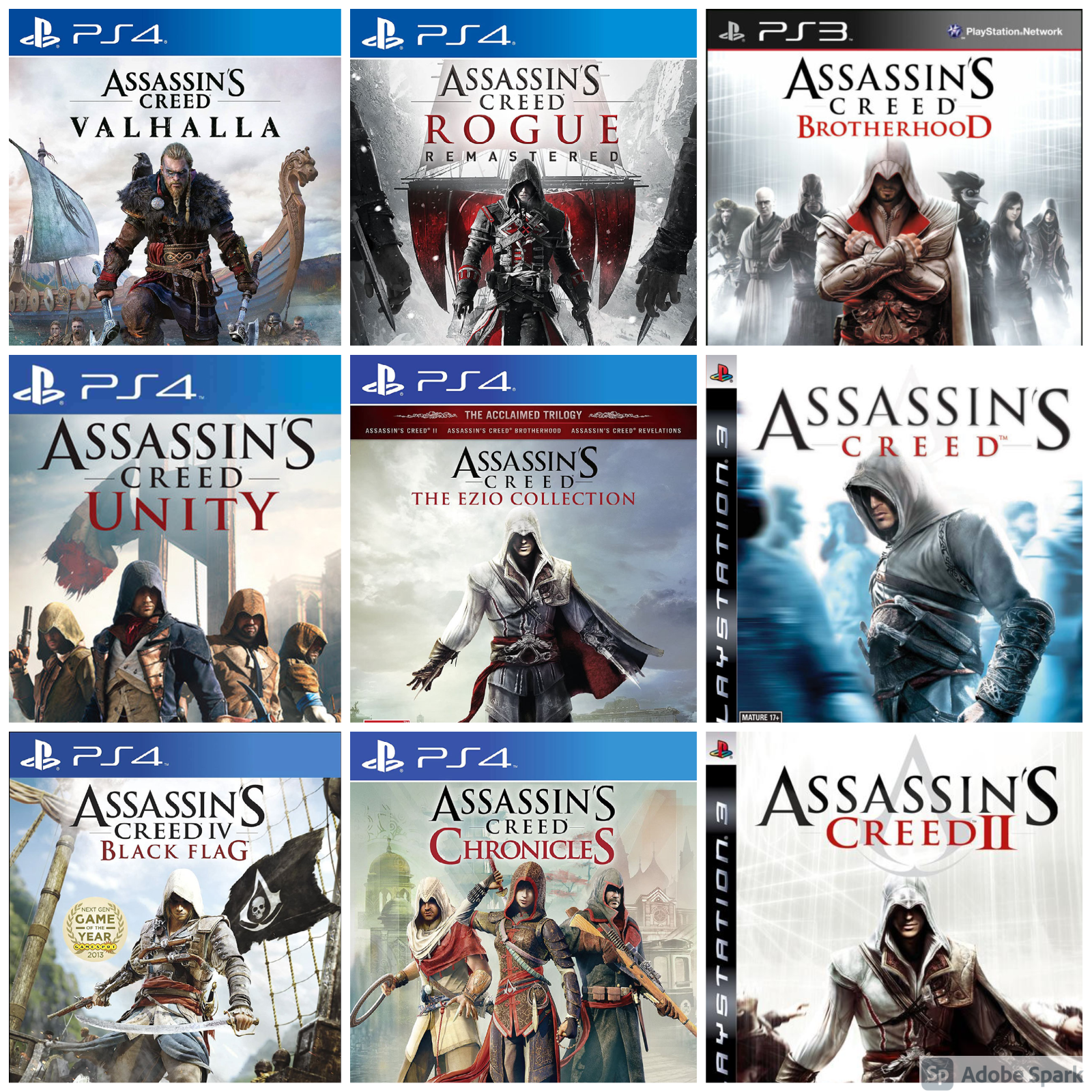 Impuestos voltereta me quejo Assassin's Creed PlayStation PS4 PS3 Games - Choose Your Game | eBay