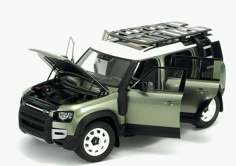 ALMOST REAL 1:18 MODELLINO AUTO LAND ROVER DEFENDER 110 TDI DIE CAST MODELLISMO - Immagine 2 di 4