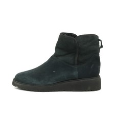 UGG Damen 1012497 Stiefel Schwarz Wildleder Halbhoch Gefüttert Boots EU 39