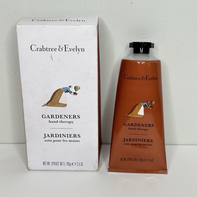 Crabtree and Evelyn Gardeners Hand Therapy Cream 3.5 oz 100g Tube New in Box