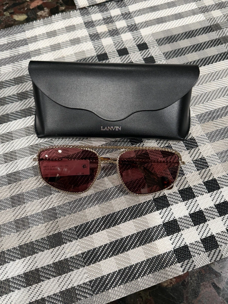 Lanvin Gold Sunglasses for Men for sale | eBay