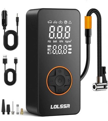 Tire Inflator Portable Air Compressor-Super Compact Air Pump 150PSI, Cordless...