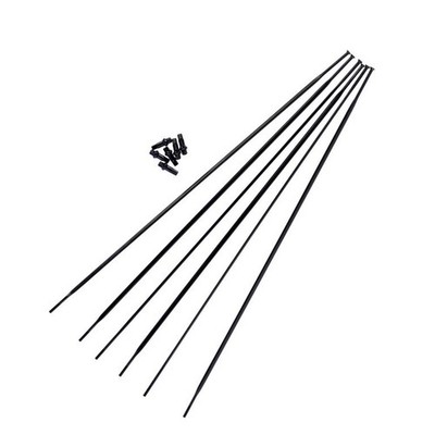 DT Swiss Speichenkit HG 1800 Spline 25DB VR + HR, 650B, sz., WXKHG16257342S