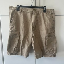 Nike Mens Khaki Ripstop Cargo Shorts Tan Size 36 613644-235