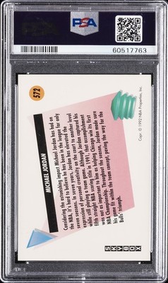 1991 SKYBOX #572 MICHAEL JORDAN PSA 10 | eBay