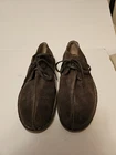 Clarks Men's Desert Trek Shoes Suede Brown Size 10.5 M Good Used Condition