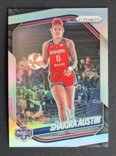 2025 Panini Prizm WNBA - Silver Prizms #81 - Shakira Austin Washington Mystics