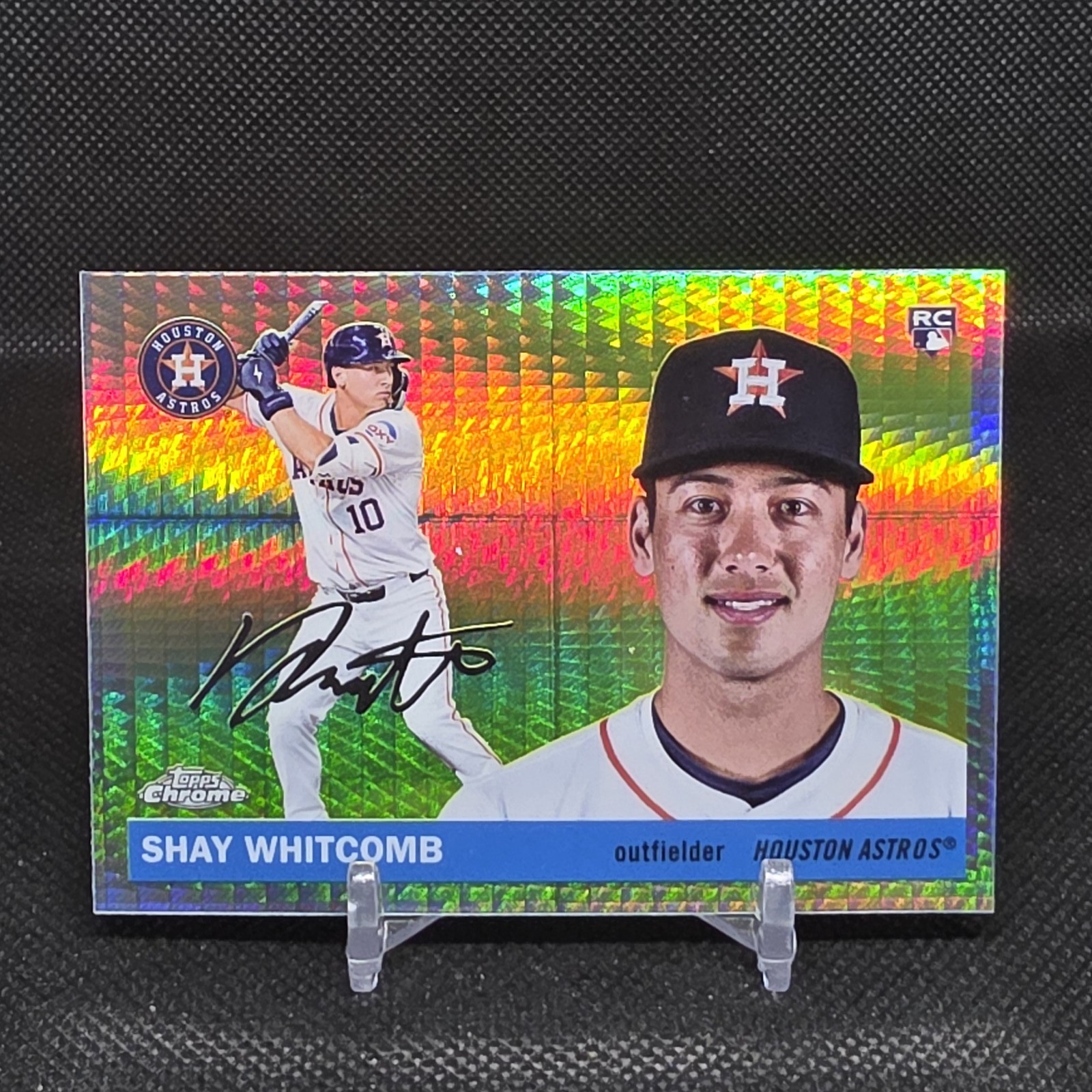 Shay Whitcomb 2025 Topps Chrome Platinum #281 Rookie Prism Refractors
