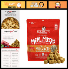 Freeze-Dried Raw Beef Meal Mixers for Dogs - Grain-Free Topper & Mixer - 18 oz 79.99 per pound