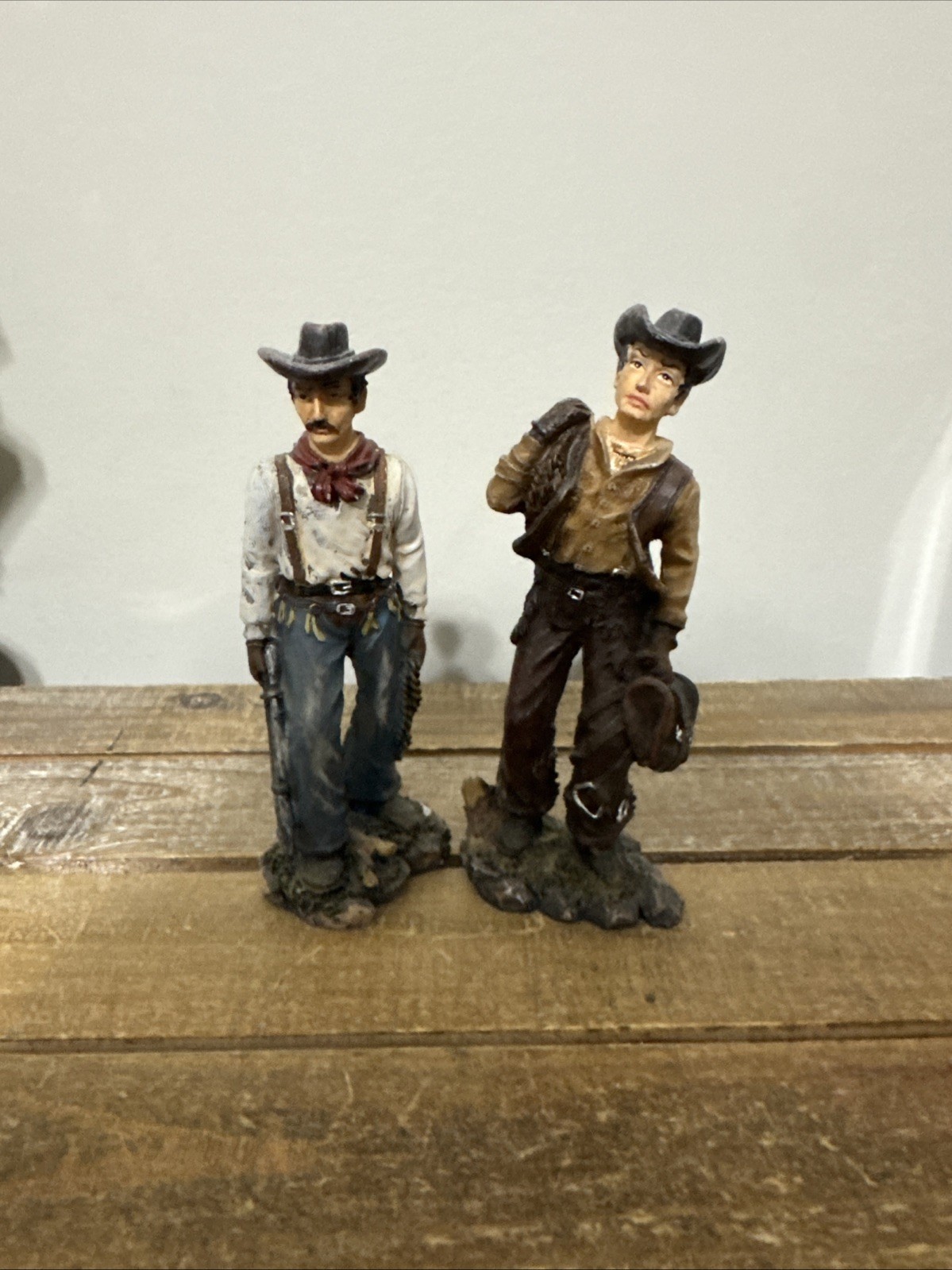Vintage Western Cowboy Figurine Set