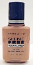 NEW Maybelline Shine Free Oil-Control Makeup Foundation-04 NATURAL BEIGE